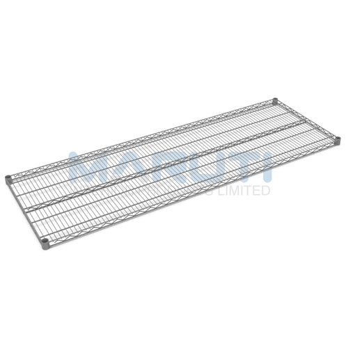 24 x 72 Wire Shelving Grey