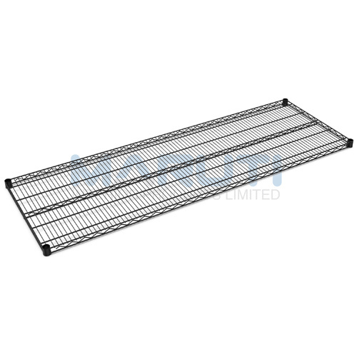 24 x 36 Wire Shelving Black