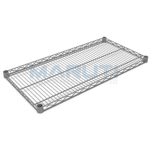 High Quality 18 X 72 Wire Shelving Grey