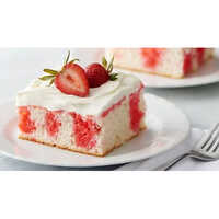 Cake - 50g, 100g, 500g | Eggless, Chocolate, Vanilla, Strawberry, Butterscotch, Caramel, Fruity Flavors, Contains Nuts And Dairy