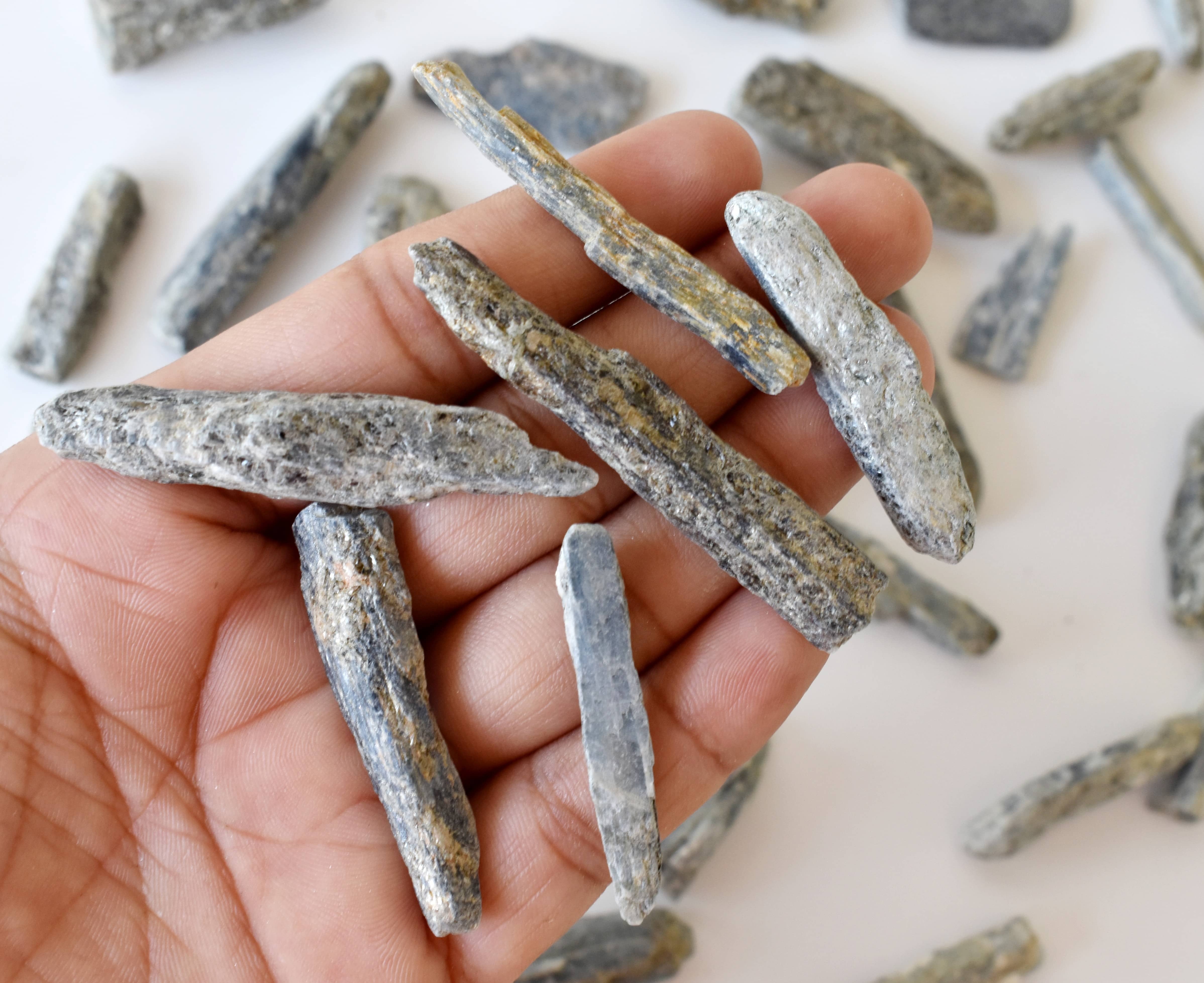 Natural Kyanite Points, Natural Bulk Crystals