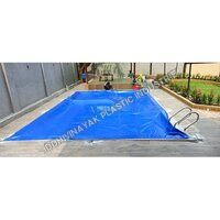 Pvc Swimming Pool Cover - High-quality Pvc Material, Rigid Structure, Blue Color | Smooth Surface, Versatile For All Pool Sizes And Shapes