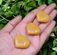 Yellow Aventurine Puffy Mini Hearts Mini Puffy Heart Crystal