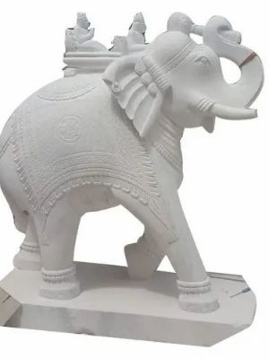 White marble elephant