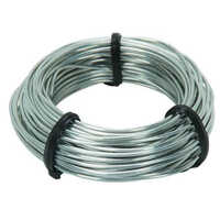 Industrial Zinc Wire - High Purity, Round Shape | Anodized Surface Treatment, Hard Multigrade Alloy For Welding, Soldering, And Brazing Applications