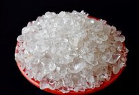 Crystal Quartz Gemstone Chips Loose Crystal Chips - Aaa Grade, Standard Size, Natural White Quartz, Undrilled And Uncut In Resealable Bag | Plain Design, Raw, And Natural