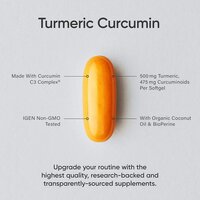 Sports Research Turmeric Curcumin C3 Complex - Softgels 120 Count