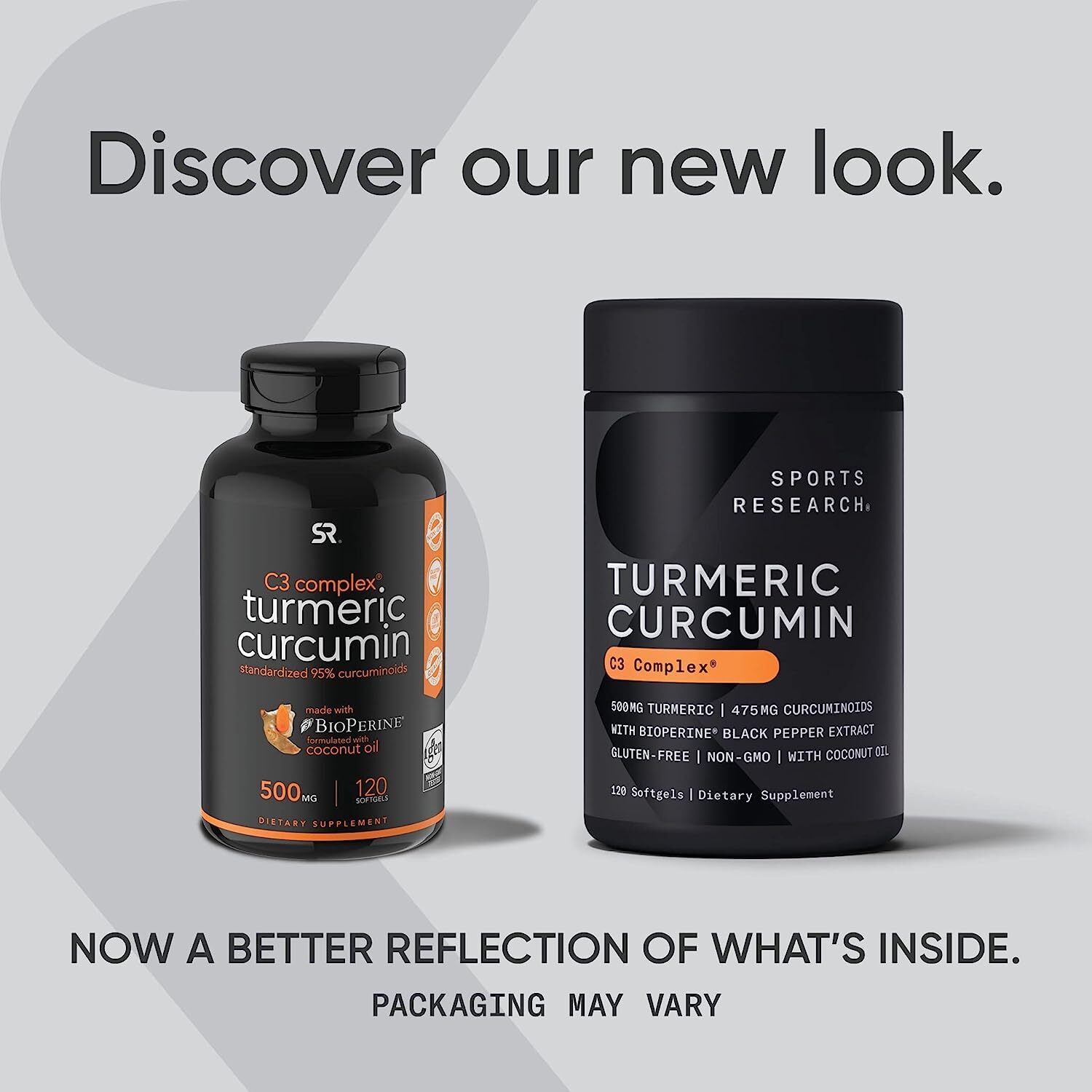 Sports Research Turmeric Curcumin C3 Complex - Softgels 120 Count