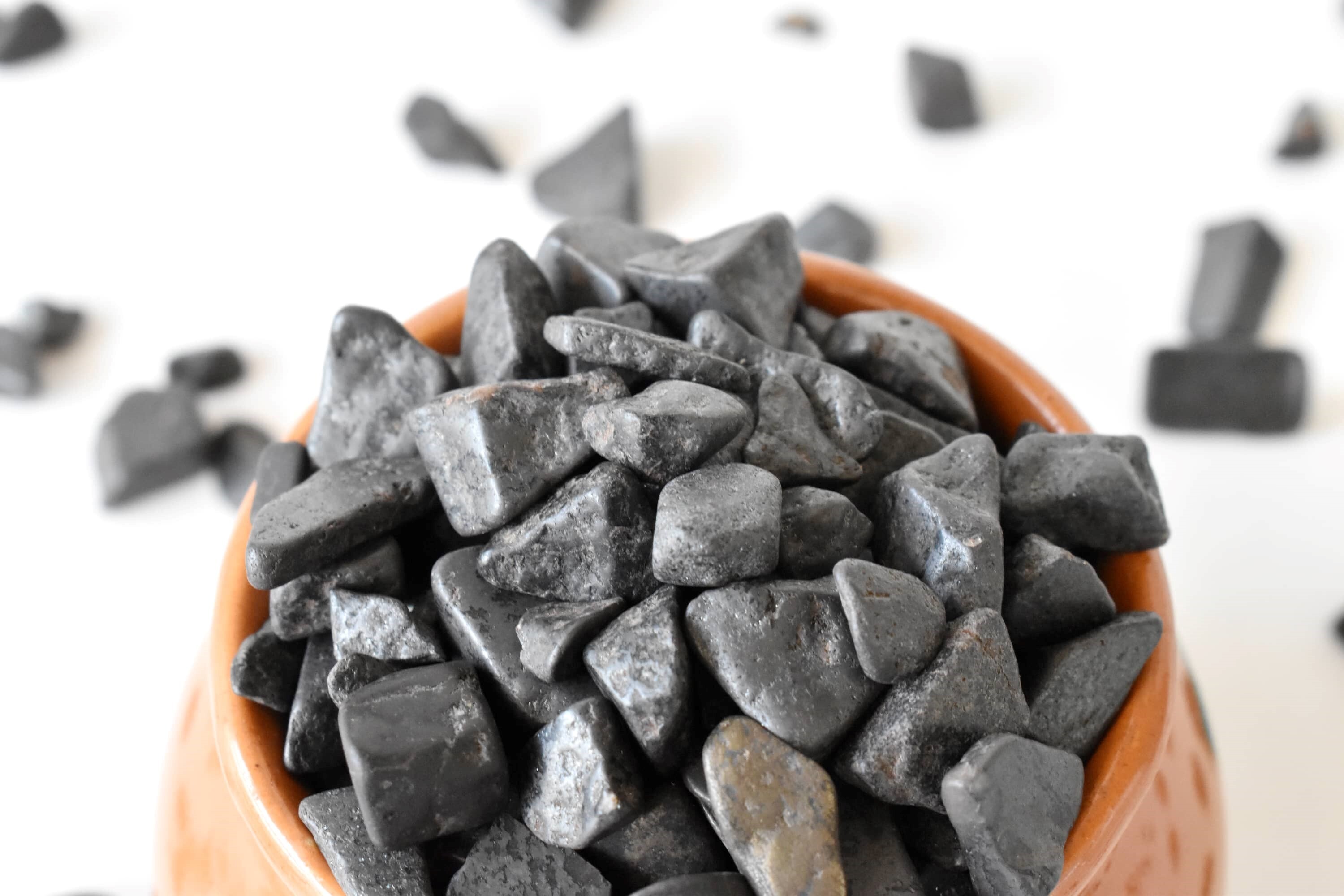 Hematite Gemstone Chips Loose Crystal Chips