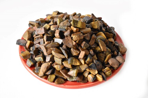 Tiger Eye Gemstone Chips Loose Crystal Chips