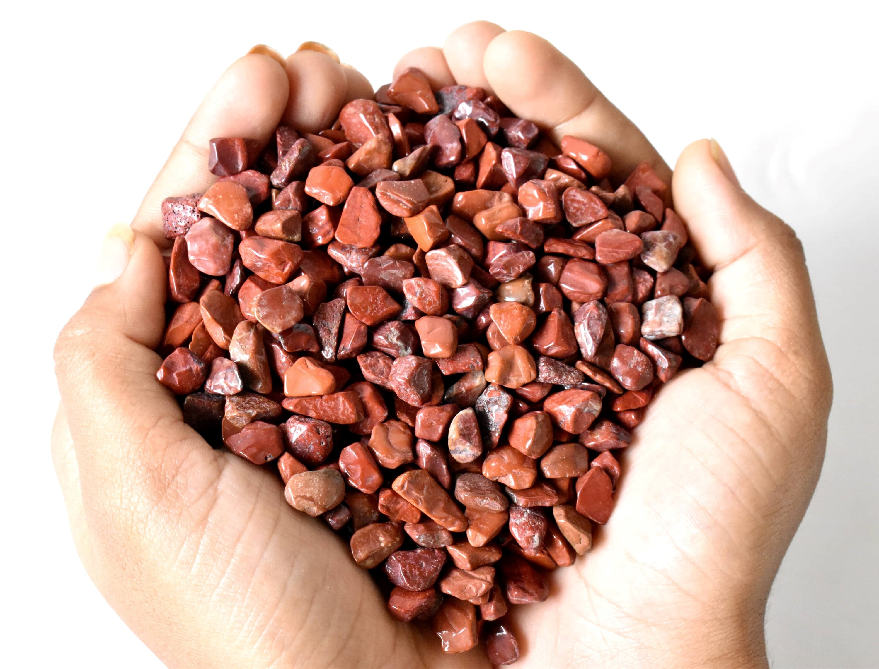 Red Jasper Gemstone Chips Loose Crystal Chips