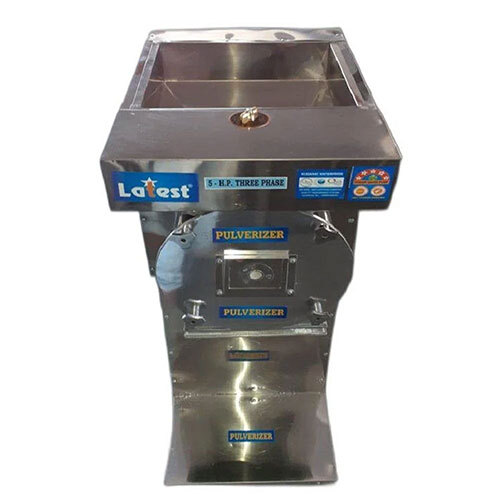 5 HP SS Three Phase Pulverizer Machine