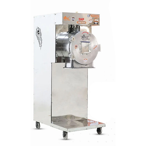 5 HP SS Three Phase 2 in 1 Pulverizer Machine