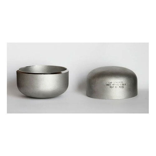 Silver Stainless Steel End Cap By https://www.tradeindia.com/vijay-sales-corporation-5752334/