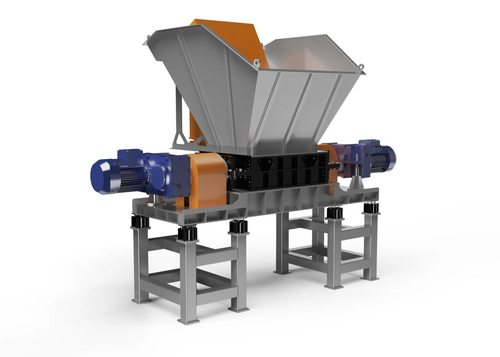 Direct Industrial Wood Pallet Shredder Machine Double shaft