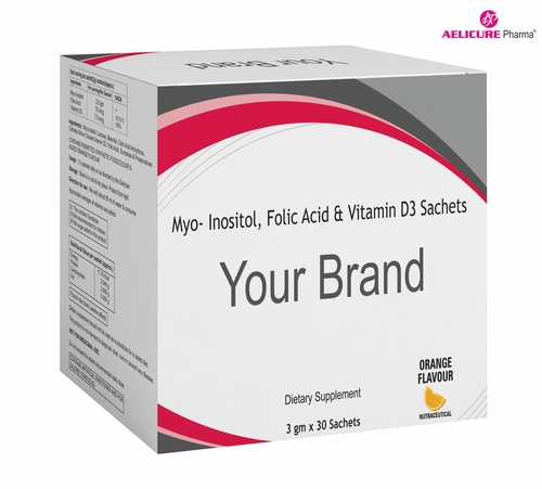 Myo Inositol Folic Acid And Vitamin D3 Sachets