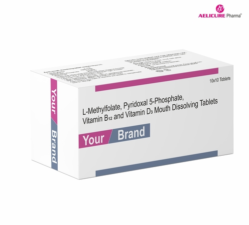 Methycobalamin L Methyl Pyridoxal 5 Phosphate And Vitamin D3 Mouth Dissolving Tablets