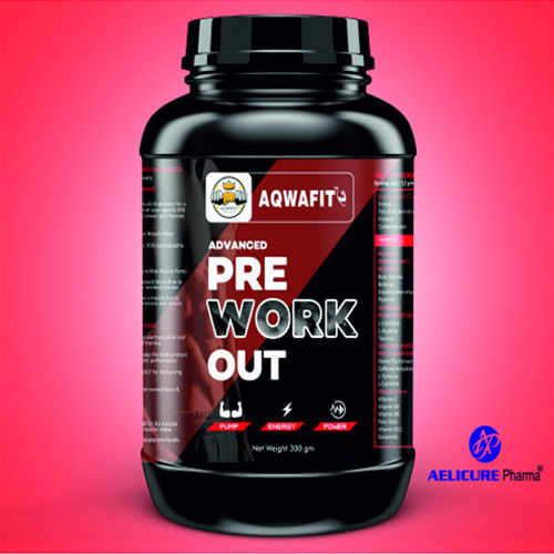 300Gm Pre Work Out Supplements - Best Before: 18 Months