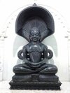 Jain marble statue