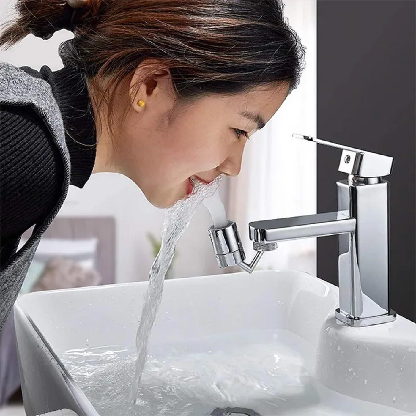 720 DEGREE UNIVERSAL SPLASH FILTER FAUCET