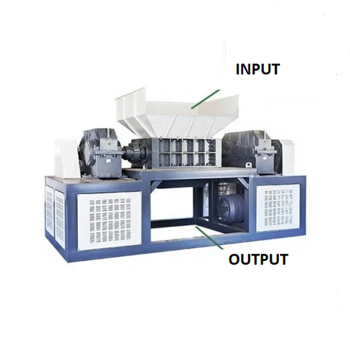 Aluminium UBC Scrap Bale Shredder Machine