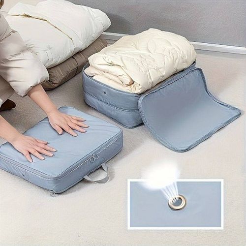 PORTABLE TRAVEL BLANKETS BAG WITH HANDLE