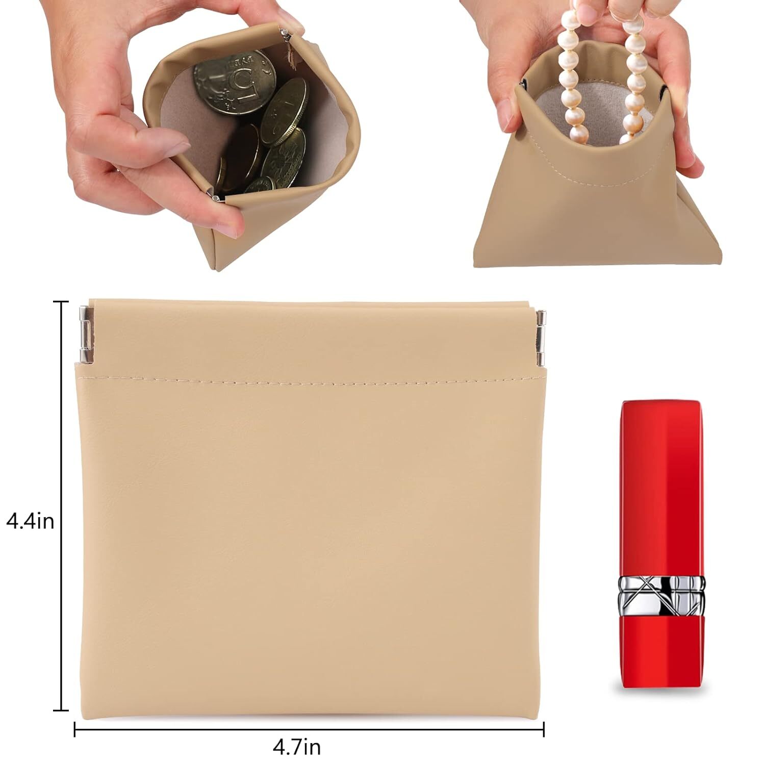 TRAVEL SMALL COSMETIC STORAGE POUCH