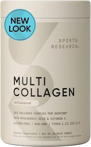 Sports Research Multi Collagen Protein Powder