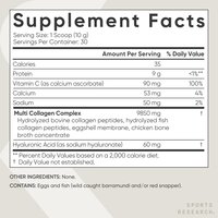 Sports Research Multi Collagen Protein Powder