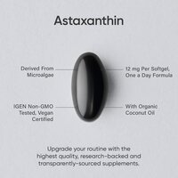 Sports Research Astaxanthin Supplement  - 12mg, 60 Count
