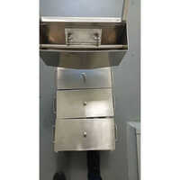 Stainless Steel Mopping Trolley - 25 Liter Capacity, Silver Color | Industrial Usage, 1 Year Warranty For Hospitals