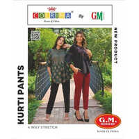 Lycra Kurti Pant - Sizes L, XL, XXL | Multi Color , Stylish Design with Pockets, Washable, Plain Pattern for Lasting Comfort