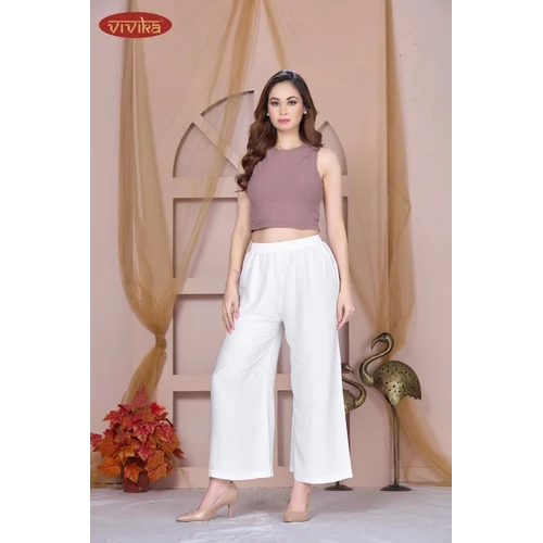 VIVIKA BRAND STYLISH LADIES PLAIN PALAZZO