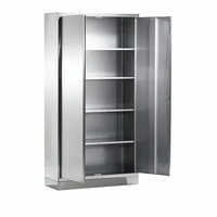 Stainless Steel Cupboard - Color: Silver