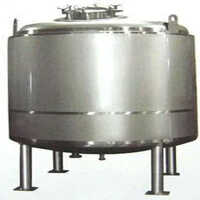 Wfi Storage Tank - Industrial Grade, Silver Finish, Multiple Sizes Available | New Condition, Optimal For Storage Solutions