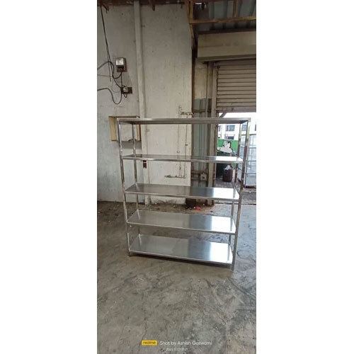 Stainless Steel 4 Shelves Storage Rack