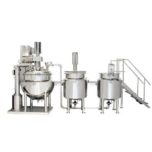 automatic ointment cream manufacturing plant