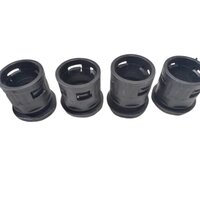 Nylon Conduit Gland Pg - 29 , Size Pg-29 | Material: Polyamide Pa6 V2, Color: Black, Outer Diameter: 34.5 Mm, Length: 43 Mm, Uv Resistant, Temperature Range: -30â°c To +80â°c