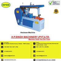 Power Hacksaw Machine