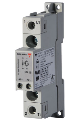 RGS1A60D50KKEDIN 1-pole DIN-rail mount SSR