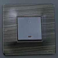 Modular Door Bell Switch - High-quality Plastic Build | Durable, High Insulation Resistance, Available In Various Colors, Rated Voltage 6-10 Ampere