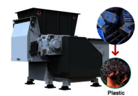 Single Shaft Plastic Battery Box Shredder - 1000-5000 Kgs/hr Capacity | Fully Automatic, Durable Design For Efficient Plastic Waste Management