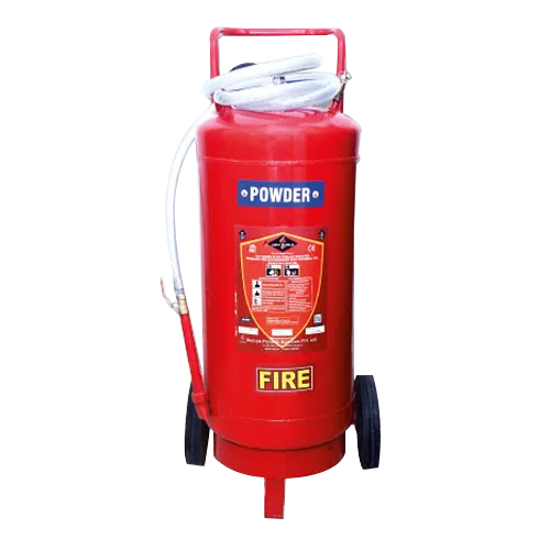 ASTM-50 ABC Powder Based Trolley Mounted Fire Extinguisher