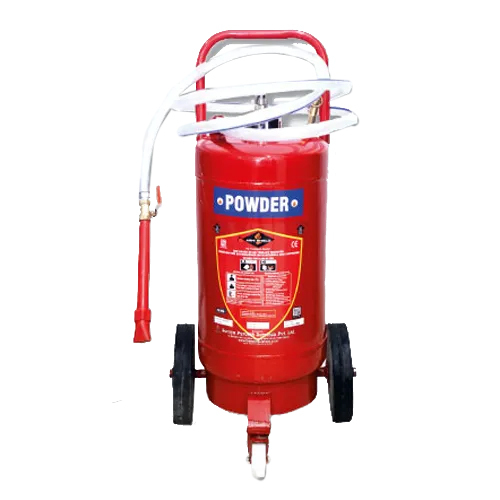 ASTM-25 ABC Powder Based Trolley Mounted Fire Extinguisher