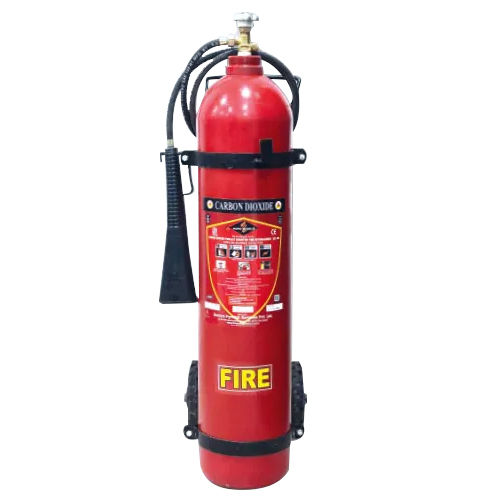 As Co2-22.5 Carbon Dioxide Trolley Fire Extinguisher - Color: Red