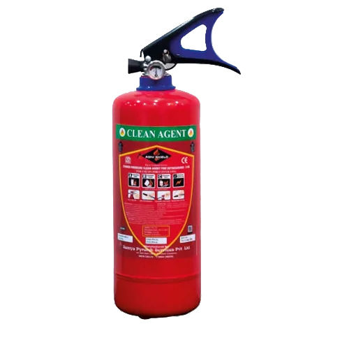 Asc-2 Clean Agent Portable Fire Extinguisher - Color: Red