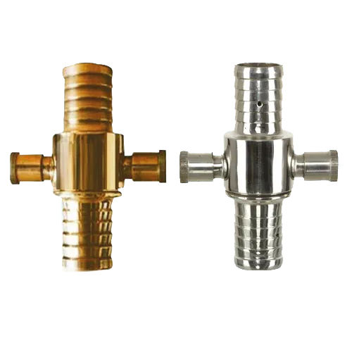 Fire Hose Delivery Coupling - Color: Golden