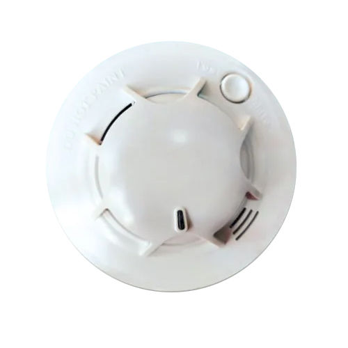 Battery Operated Smoke Detector - Color: White