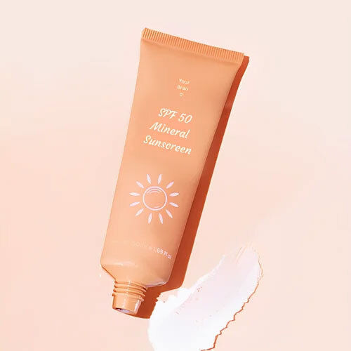 Sun screen with 100% Mineral Cream