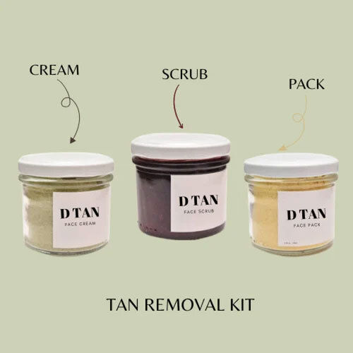 Tan Removal Facial Kit - Characteristics: Gentle On Skin